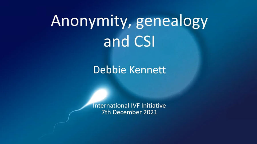 Anonymity, Genealogy and CSI