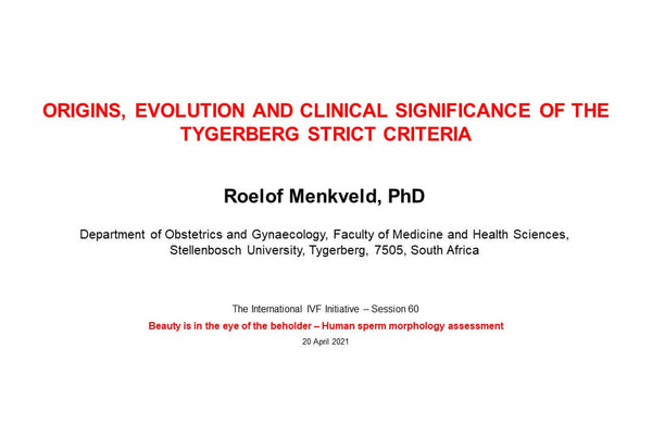Origins, Evolution, and Clinical Significance of the Tygerberg Strict Criteria
