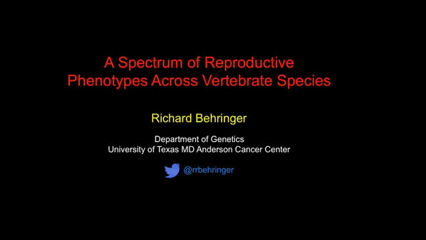 A Spectrum of Reproductive Phenotypes Across Vertebrate Species