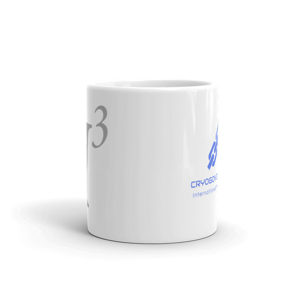 White glossy mug - Cryogovernance