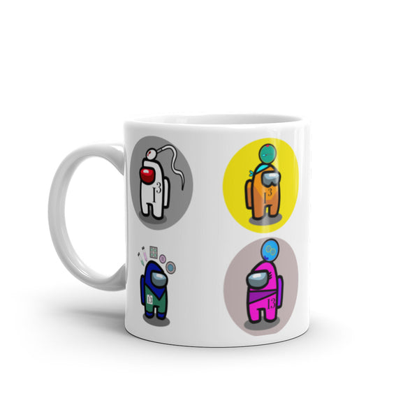 White glossy mug - I3 SpaceShip