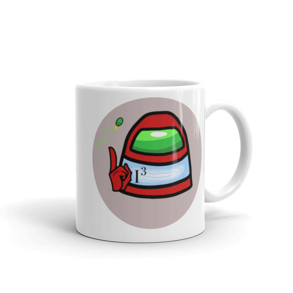 White glossy mug - I3 SpaceShip