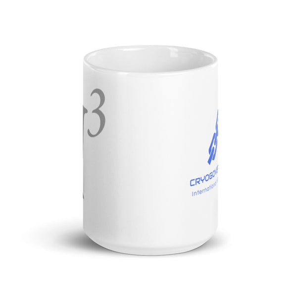 White glossy mug - Cryogovernance