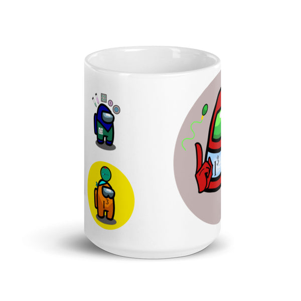 White glossy mug - I3 SpaceShip