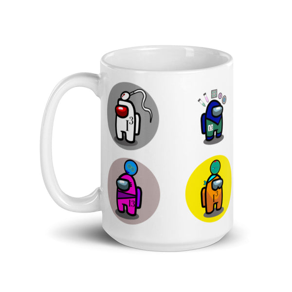 White glossy mug - I3 SpaceShip