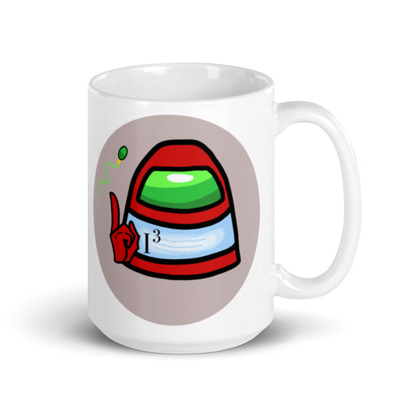 White glossy mug - I3 SpaceShip