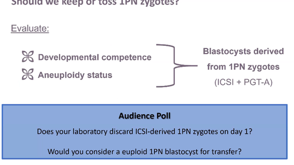Clinical Benefits of Culturing Monopronucleated Zygotes Derived from Intracytoplasmic Injection Cycles