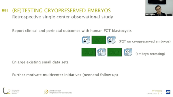 Multiple vitrification-warming and biopsy procedures on human Embryos