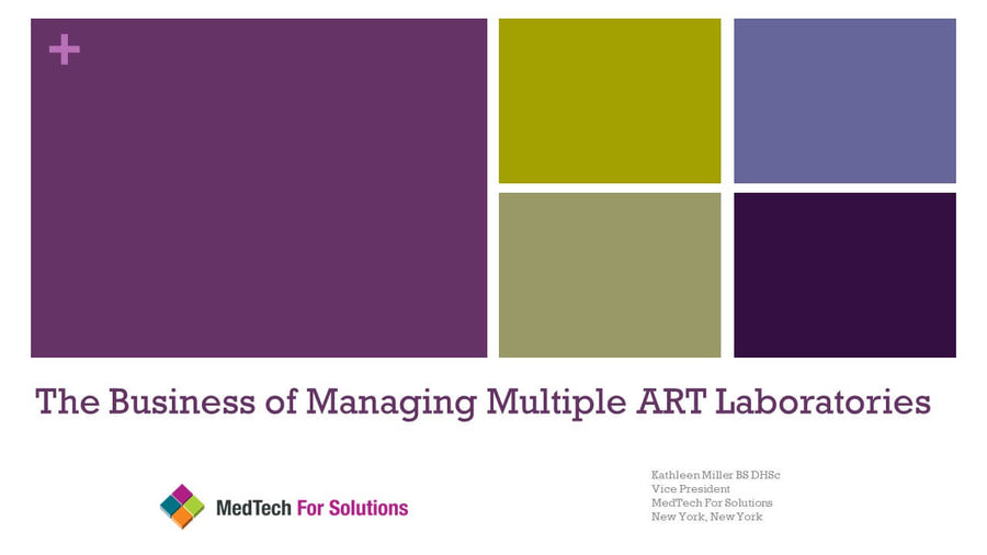 The Business of Operating Multiple ART laboratories