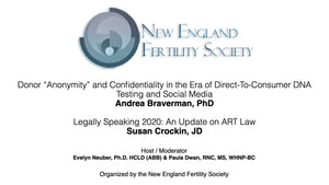 Session 24: New England Fertility Society VIRTUAL MEETING SERIES ~ Part I