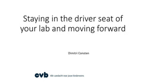 Staying in the Driver Seat of Your Lab and Moving Forward