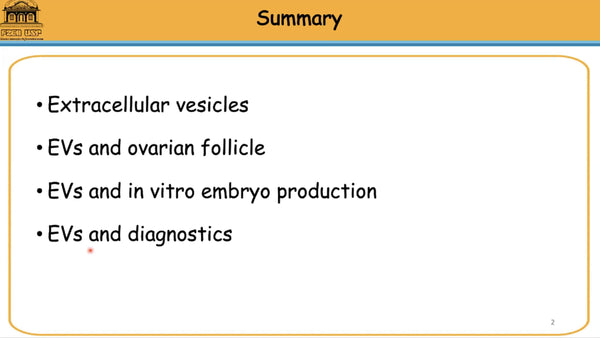 Can IVF benefit from Extracellular Vesicles?