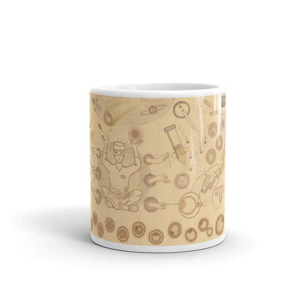 White glossy mug - IVF Initiative Multiverse