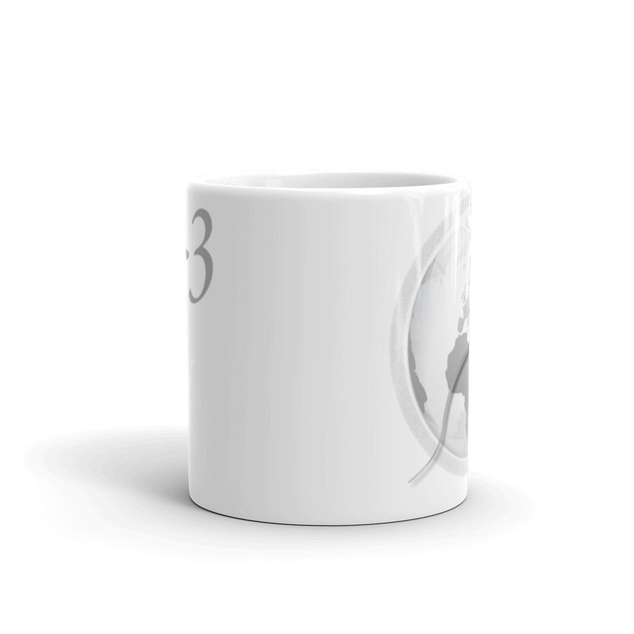 White glossy mug - International IVF Initiative