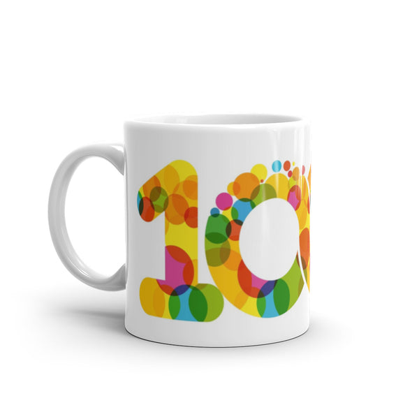 White glossy mug - 100th Session!