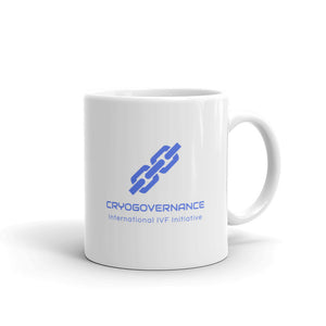 White glossy mug - Cryogovernance