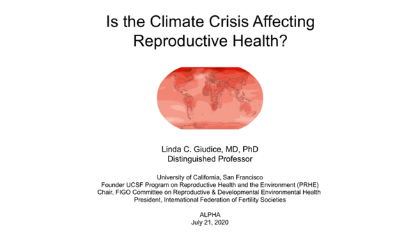 Is the Climate Crisis Affecting Reproductive Health?