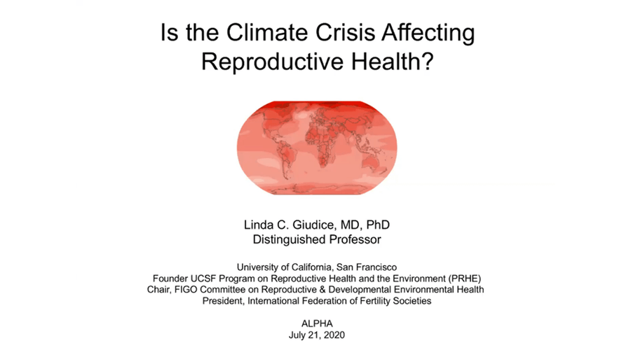 Is the Climate Crisis Affecting Reproductive Health?